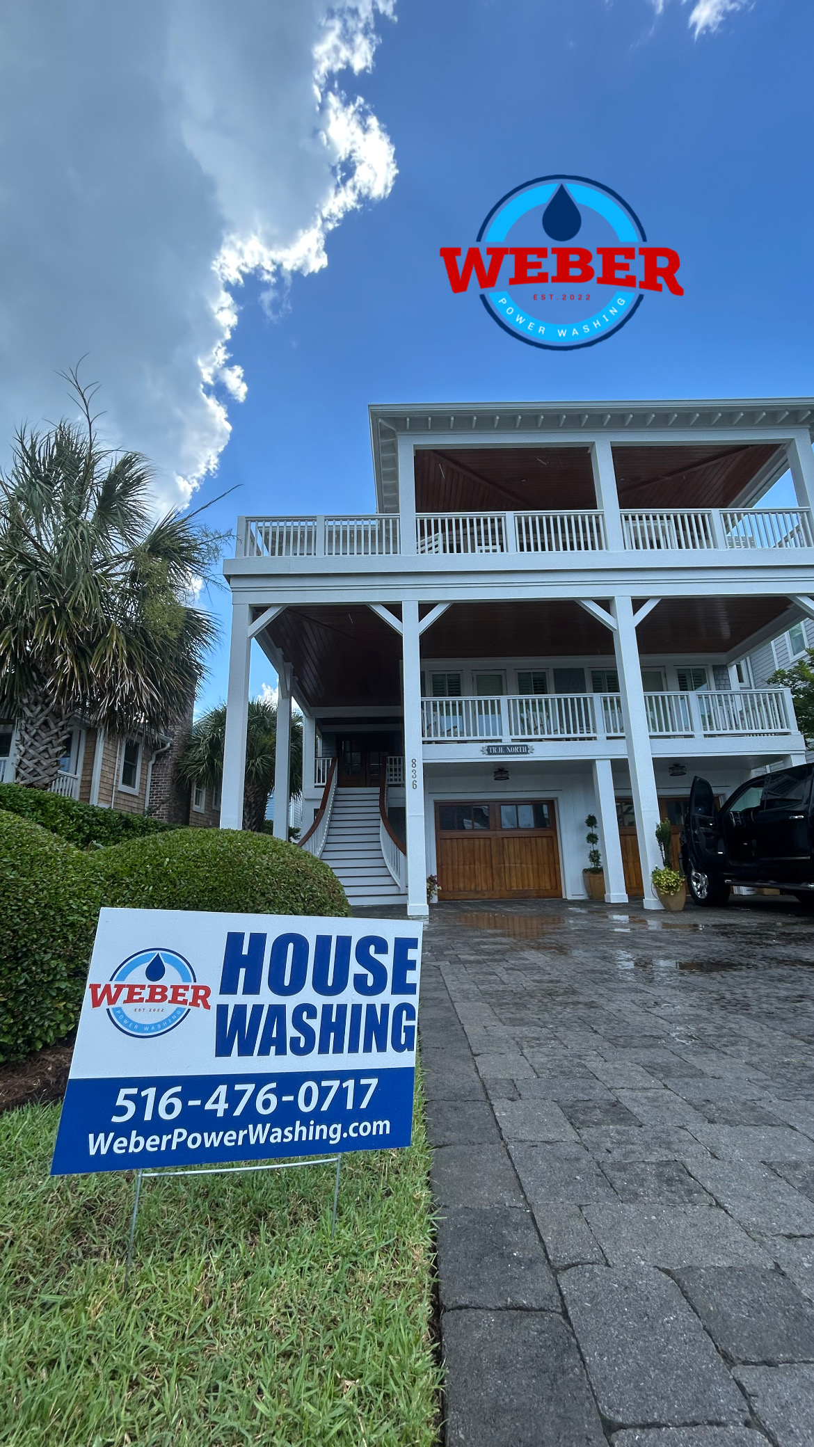 House Washing On Beautiful Wrightsville Beach!